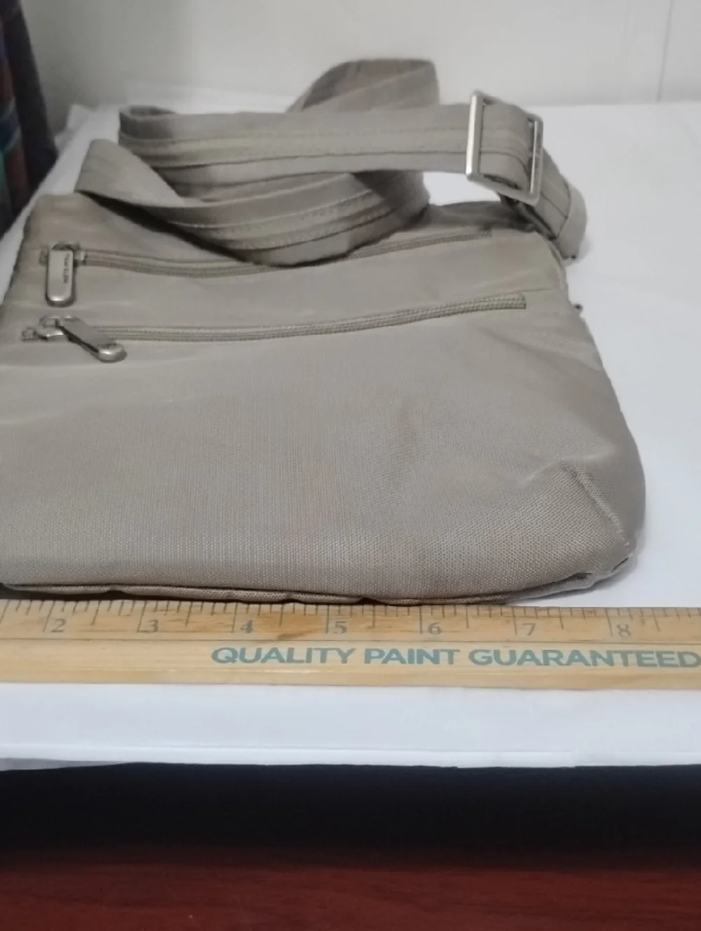Travelon‎ Crossbody Sling Bag in Greenish Beige